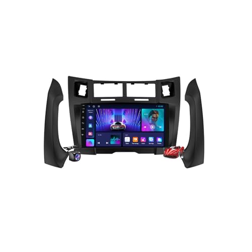 Estéreo 2 DIN Android Auto y CarPlay con Pantalla Táctil de 9''