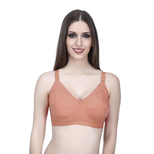Image of Elina Women's Hosiery Non-Padded Wire Free Regular Bra
