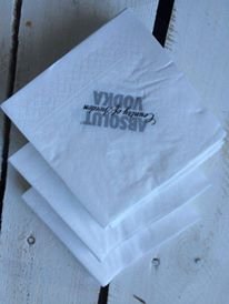 Preisvergleich Produktbild 200x Absolut Vodka Servietten Napkin