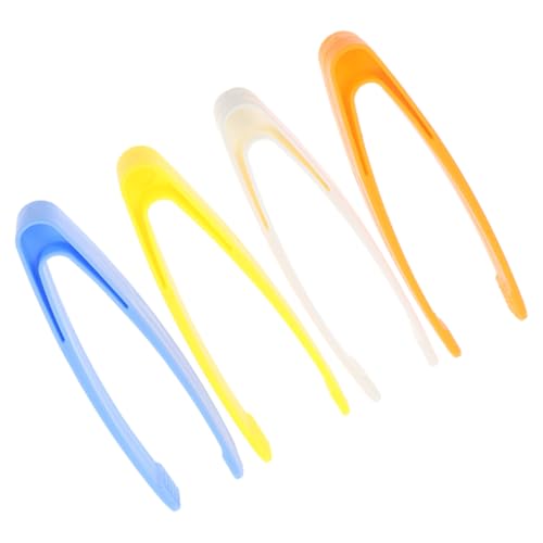 Pincettes de jeu préscolaire VICASKY en plastique pour outils sensoriels x4