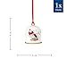 Villeroy & Boch – Annual Christmas Edition 2024 Ornament, Bell, Christmas Bell, Tree Decoration, Exclusive Collector's Piece, Premium Porcelain, 2.25x2.25x2.75 in