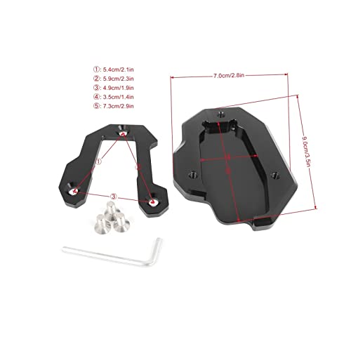 Extension béquille moto haut de gamme Multistrada 1260 1200 Peak