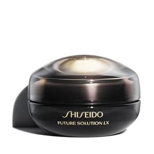 Shiseido Future Solution LX Eye and Lip Contour Regenerating Cream – 17 mL – Prevents & Smooths the Look of Wrinkles, Sagging & Puffiness for Radiant, Hydrated Skin