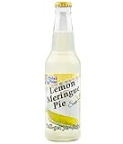 Rocket Fizz Lemon Meringue Pie Soda, Bottle, 12 Fl Oz, Lemon, Artisanal, Limited Edition