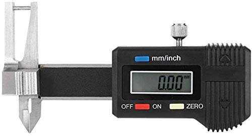 Calibrador digital de 0-25mm de acero inoxidable con pantalla triple uso