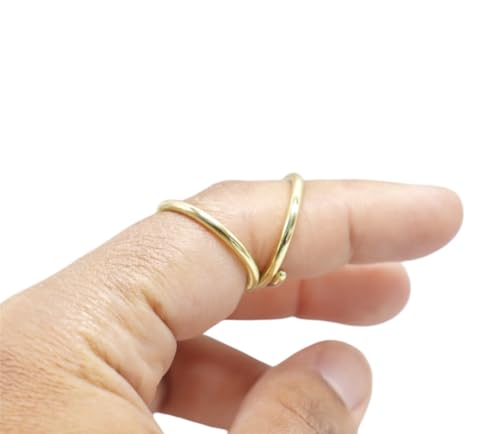 Swan Splint Ring Adjustable for PIP or DIP Joint • Swan Neck Splint, hyperextension splint ring, hand arthritis splint
