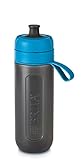  Brita 1020328 Botella con Filtro de Agua 0.6L Negro - Azul Filtro de Agua