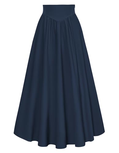 Jupe longue Renaissance pour femme SCARLET DARKNESS vintage L