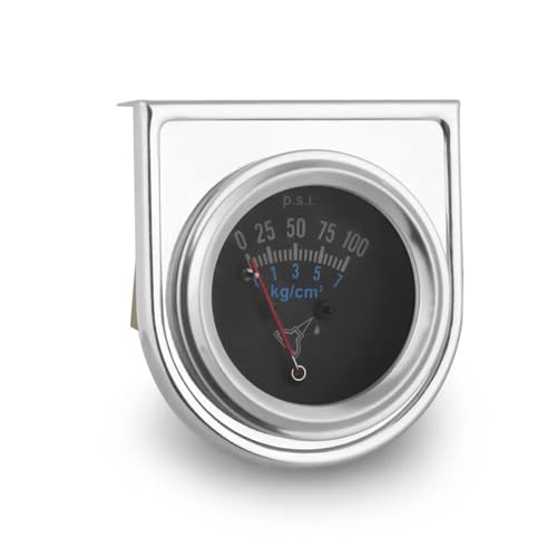 Reloj de presión de aceite de 52 mm para restaurar coches clásicos y proyectos 4
