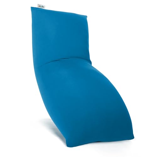 Yogibo Max 6-Foot Beanbag Chair, Bean Bag Couch with a Washable Outer Cover, Customer Favorite Cozy Sofa for Gaming, Reading, and Relaxing, Filled with Soft Micro-Beads, Turquoise