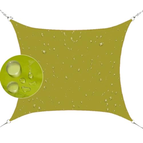 Auvent rectangulaire imperméable protégeant à 95% des UV et résistant au vent
