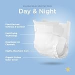Our Diapers | The First EWG Verified & Microbiome-Friendly Diaper | Size 1 (7-14 lbs) 33 Count | 12-Hour Leak Protection | Made with Organic Cotton & Plant-Derived Materials | Totally Chlorine Free