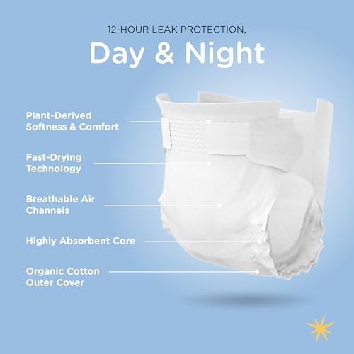 HealthyBaby Non-Toxic Diapers for Sensitive Skin - Size 3, 168 Count β image 4