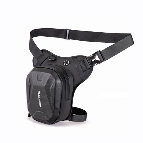 Riñonera de Pierna para Hombre y Mujer, de EVA, con Correa para la Pierna, expandible, Ideal para Ciclismo, equitación, Senderismo, Camping, Pesca, Viajes y Actividades al Aire Libre