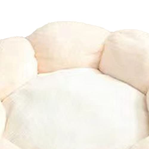 Almofada para Cama de Cachorro que Protege a Pele, Cama Redonda e Espessa para Cachorro, Casinha par