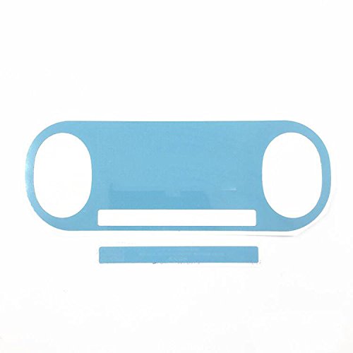 ZaneGear - Host Back Cover Back Faceplate Label Painted Color Sticker Label For Sony Playstation Vita PS Vita PSV 2000 (Blue)