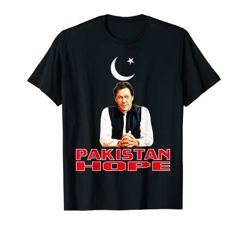 Pakistan Speranza Imran Khan PTI Partito Sostegno Libertà Maglietta