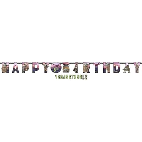 amscan Star Wars Yoda Birthday Banner Kit Cover