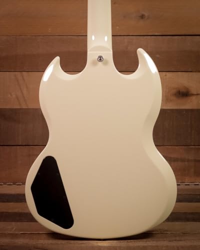 Gibson SG Standard Classic White – Guitare Électrique Double Coupe - Les Beatles, Paul McCartney, John Lennon, RIngo Starr, George Harrison Gibson SG Standard Classic White - Guitare Électrique Double Coupe – Image 3