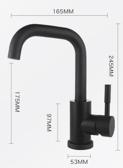 Grifo de lavabo giratorio SF609 para eliminar salpicaduras en fregaderos dobles 3