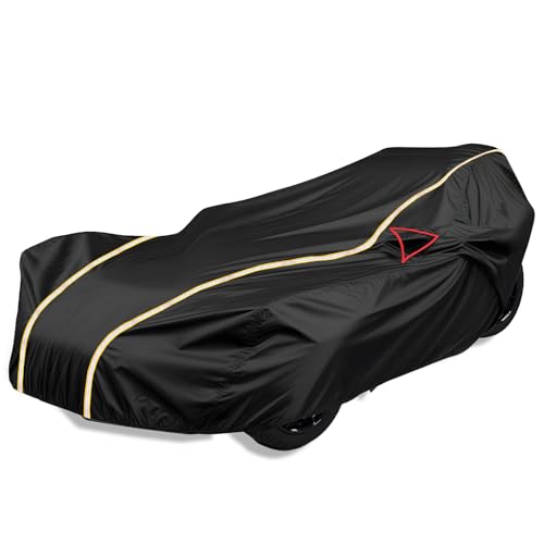 MDPROMCP Slingshot Cover Waterproof Vented Cover Compatible with Polaris Slingshot 2015-2026 Heavy Duty All Weather Protection with Reflective Strips