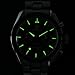 Imagen de watchdives WD1860 WD1861 WD1863 Reloj de Pulsera Cronógrafo Hombre Japón VK63 Relojes Deportivos Cuarzo 40mm Burbuja Cristal Zafiro 100M Buceo