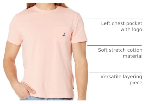 Image of Nautica Men's Classic Fit Pocket T-Shirt