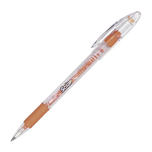 Pentel Solar Pop Neon Gel Pen, 0.6Mm Fine Line, Assorted Colors, Pack Of 4 (K96Bp4M) #TOP2