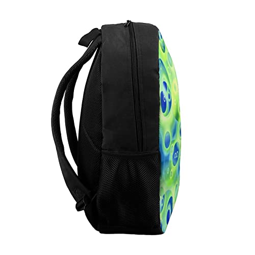 Mochila escolar unisex Bubble con estampado 3D de 17 pulgadas para estudiantes 3