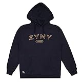  Zoo York Herren Arch Bank Hood Kapuzenpullover, Navy Blue, X-Large
