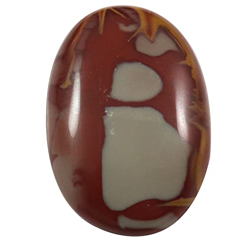 Cabochon ovale en jaspe naturel 23 carats Goyal Exports pour concevoir un bijou chargé d'histoire