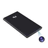 Mit dieser Powerbank-Kameraaufnahme mit 1920 x 1080p-Videos können Sie genau überwachen, was dort passiert ist, wo Sie verdeckt möchten. Es kann eine Micro-SD-Karte mit maximal 32 GB Speicher (nicht im Lieferumfang enthalten) eingebaut werden.