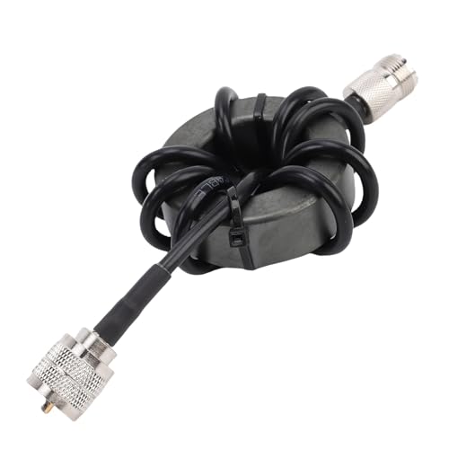 Choke de Corta Anillo Magnético EM43 Sxhlseller ZP614 con conector M para radio HF