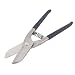 Aexit 12-inch Length Hand Tools Rubber Coated Handle Straight Head Tin Snips Scissors & Shears Scissors Shears
