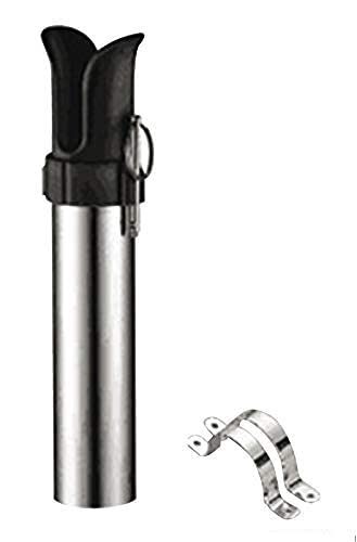 Porte-canne inox Osculati support mural haut de gamme