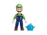 Jakks Pacific The Super Mario Galaxy Movie Figura Luigi de 15 cm