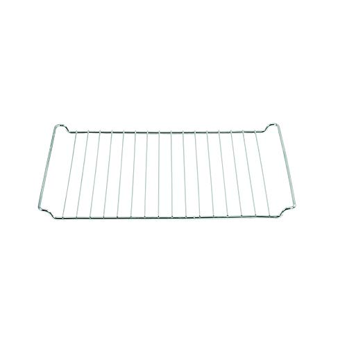 ICQN Universal-Backofenrost geeignet für Bauknecht Whirlpool Ikea Ignis 44,5 x 34 cm | Backofengitter | Backgitter Grillrost für Backofen | Verchromt | 445 x 340 mm