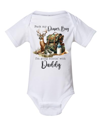 Image of You Had Me At Camo Pack My Diaper Bag Bodysuit-Decal Hunting