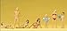 Children & Youths at Pool Standing & Laying (7) HO Scale Preiser Models