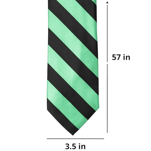 Image of tiemart Men's Striped Tie Standard Length