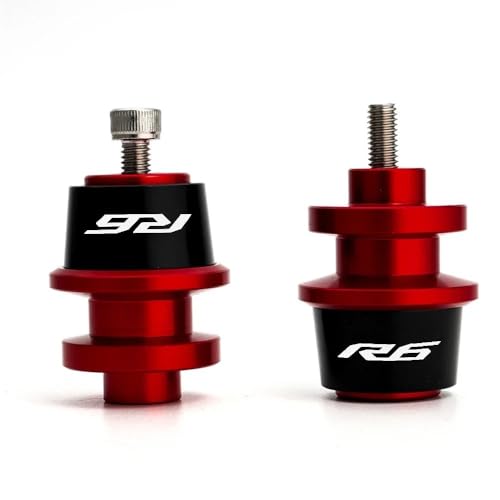 Kit de eje CNC de 6 mm contra roturas de cuadro en moto YZF R6 2000-2021