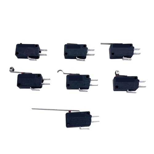 Micro-interrupteur de fin de course levier galet V-162-1C25 contact argent inverseur 16A