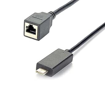 Amazon.com: GXMRHWY RS485 USB-C Male to RJ45 Female Ethernet Adapter ...