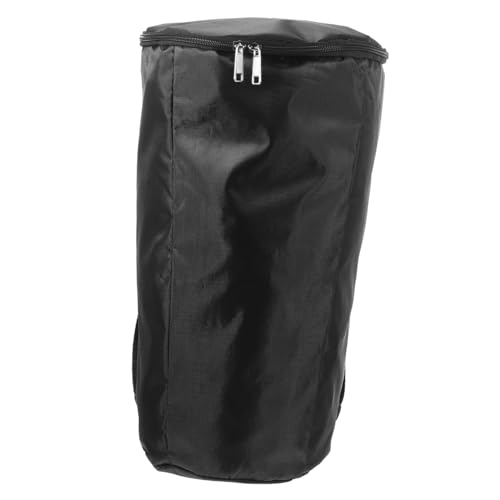 GALPADA Djembe Bag African Drum Carry Case with Double Shoulder Straps Premium Rainproof Protection for Djembe Instruments Black Color Random Zipper Color Random Color