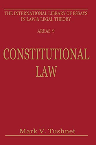 Constitutional Law 0814781950 Book Cover