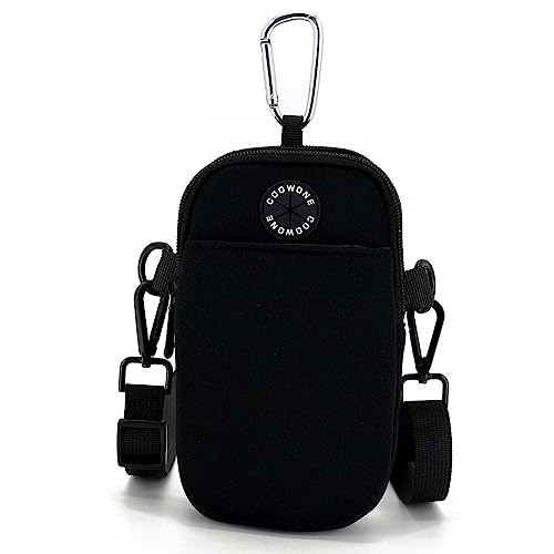 COOWONE Gassi Tasche Hund, Leckerli-Tasche für Hund Gassi gehen, Hund Tasche mit Poop Bag Dispenser, Crossbody Bag für Handy, Hunde-Leckerlis, Spielzeug, perfekt für Spaziergänge, Training, Laufen