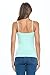 Natural Uniforms Women's Basic Camisole with Adjustable Spaghetti Strap Tank Top (Aqua, Medium)