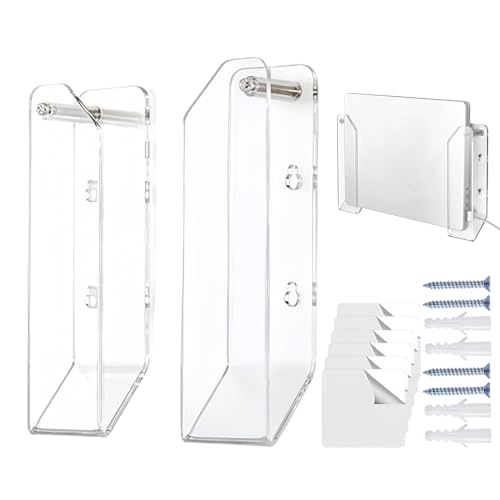 Support de PC sous table en acrylique pour gagner de la place