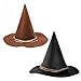 GORBUS Halloween Witch Hat Delicate Retro Witch Hat For Masquerades Exquisite Fashion Adults Cosplay Costume Accessory