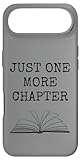 nike air force one low just do it white Installazione facile Custodia per iPhone Air Just One More Chapter - Lettura degli amanti dei libri di Bookworm Reader